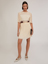 Robe brodée avec détails plissés image number 2