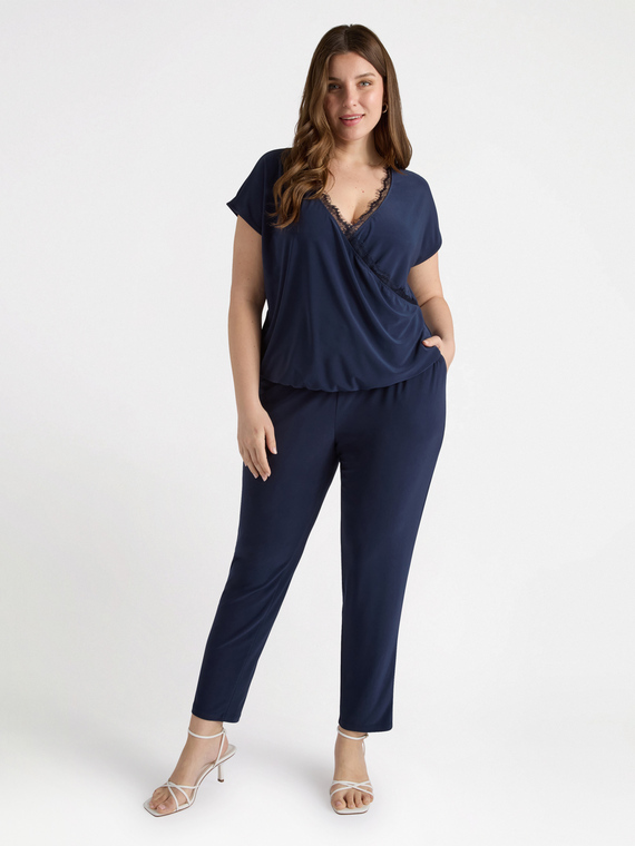 Pantalon jogger en jersey