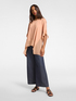 Camiseta com bordas de georgette image number 2