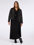 Dress with pleated skirt and belt image number 3