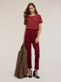Jumper with knitted trim image number 2