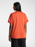 T-Shirt aus Leinen und Baumwolle mit V-Ausschnitt image number 1