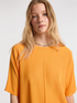 Short-sleeved viscose shirt image number 3