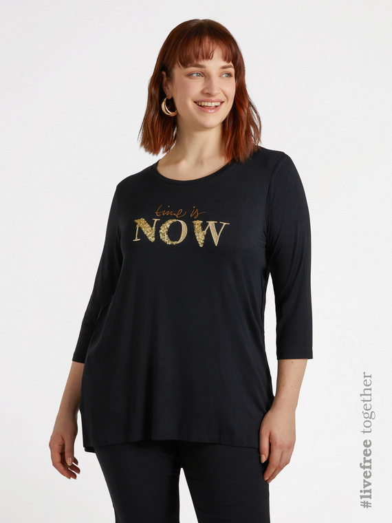LENZING™ ECOVERO™ viscose embroidered T-shirt
