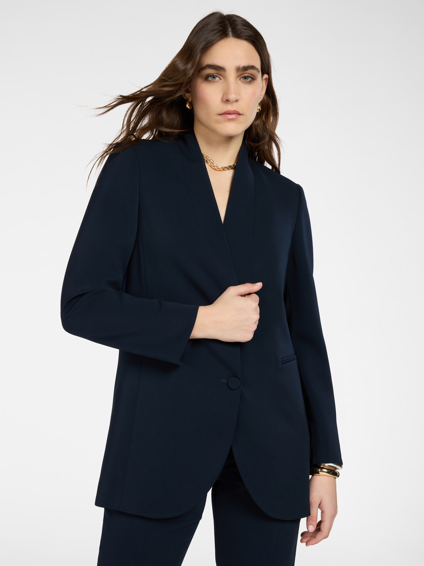 Giacca con cintura image number 0