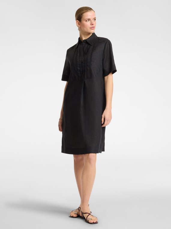 Robe en lin avec boutons