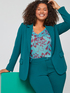 Entspannter Blazer aus Stretchstoff image number 0