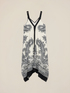 Patterned viscose dress image number 4