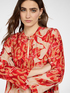 Long printed blouse image number 0