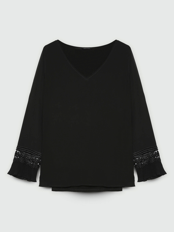 Bluse mit Viskose LENZING™ ECOVERO™