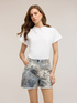 Tricou cu guler brodat image number 0