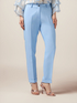 Cigarette pants in technical fabric image number 3
