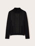 Turtleneck sweater with appliqués image number 4