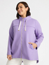 Parka with hood and drawstring image number 1