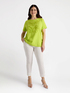 T-shirt con ricamo floreale image number 2