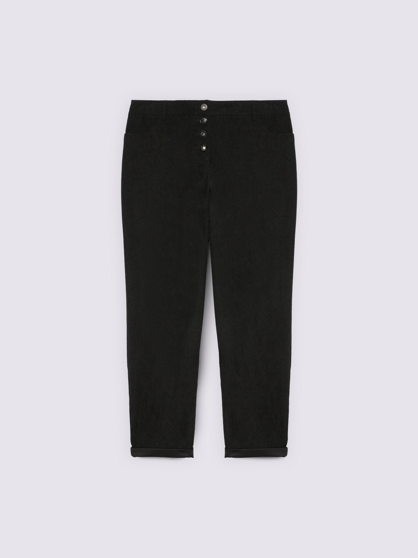 Pantalon Barrel en velours côtelé image number 4