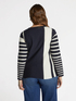 gestreifter Pullover mit Viskose LENZING™ ECOVERO™ image number 1