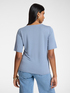 T-shirt with draped neckline image number 1