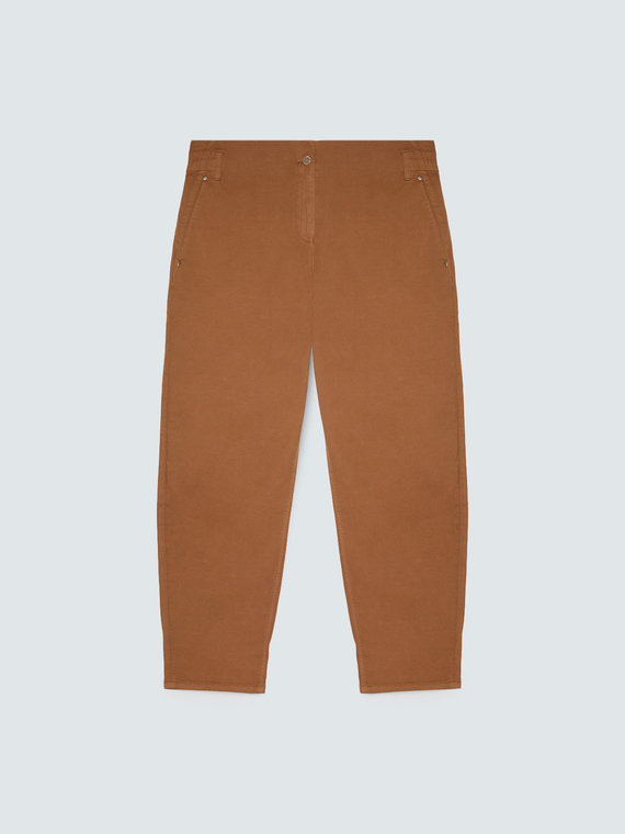 Pantalones Balloon de mezcla de algod&oacute;n