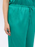 Pantalon palazzo en satin image number 3