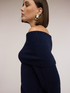 Maille off-shoulder en mélange viscose image number 3