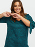Bedrucktes Kleid mit Schleifen image number 2