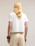 Boxy t-shirt with embroidered lettering image number 1