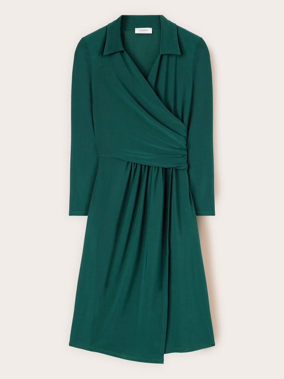 Vestito in jersey drappeggiato