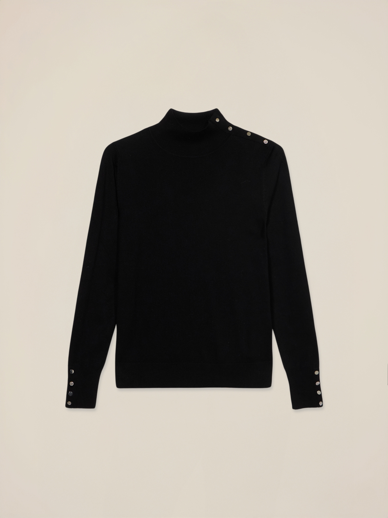 Enganliegendes Dolcevita-Oberteil aus Viskosemischung image number 3