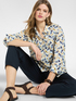 Printed muslin shirt image number 0
