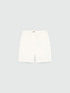 Pantaloni bermuda in punto Milano image number 4
