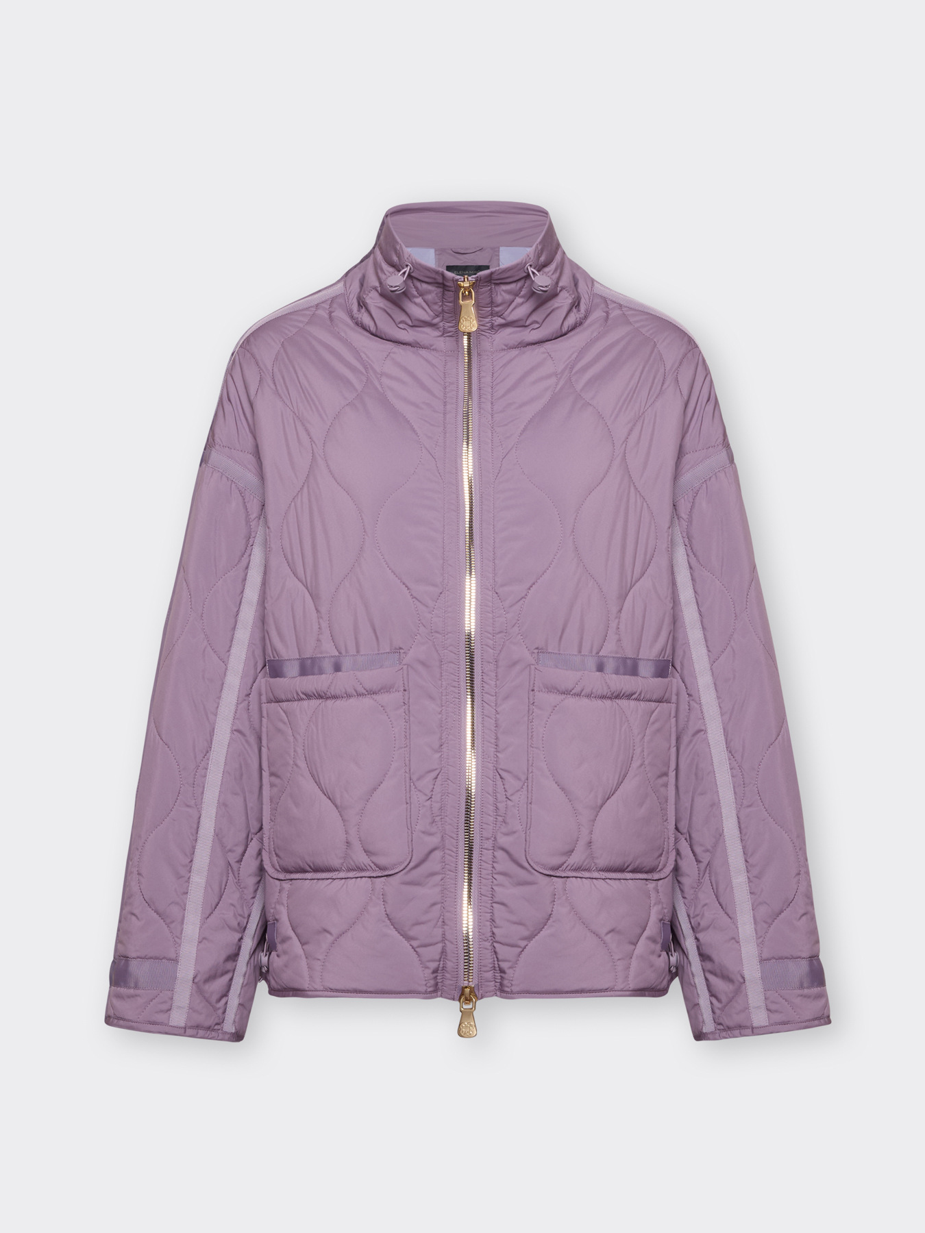 Casaco acolchoado leve em nylon trapuntado image number 4