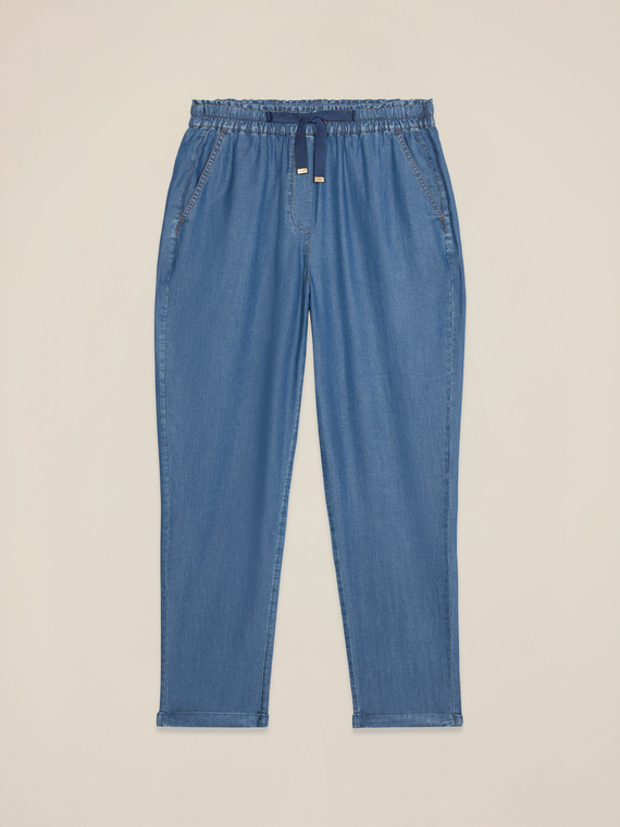 Pantaloni de trening din tencel