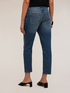 Jeans mit Knopfmotiv und Metallkette image number 1