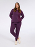 Doppelstoff-Pullover mit Zopfmuster image number 0