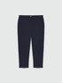 Hose Carrot Fit aus Scuba-Krepp image number 5