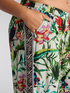 Hose mit tropischem Print image number 3