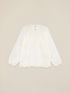 Embroidered voile blouse image number 3