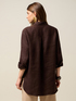 Linen shirt with pin image number 1