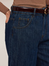 Bermudashorts aus Denim-Leinen-Mischgewebe image number 3