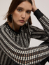 Maglia jacquard con applicazioni image number 0