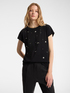 Cotton T-shirt with appliqués image number 0