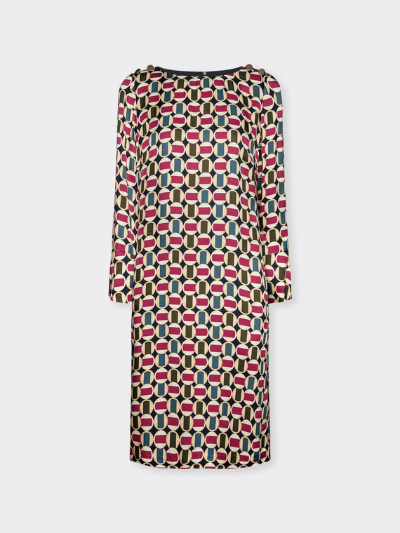 Abito dalla stampa geometrica
