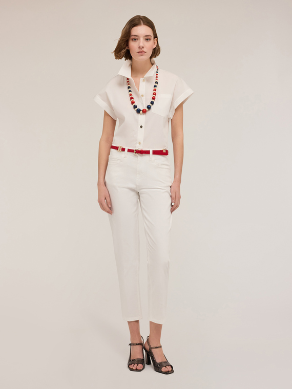 Pantalon carrot Rianne en coton