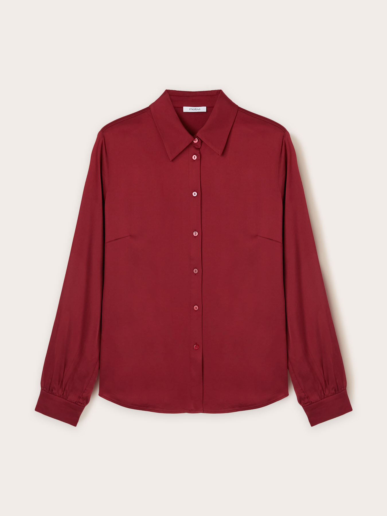 Satin-Hemdbluse image number 4