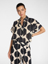 Camicia in mussola cotone stampata image number 0