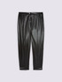 Pantaloni Carrot Fit in jersey lurex image number 4