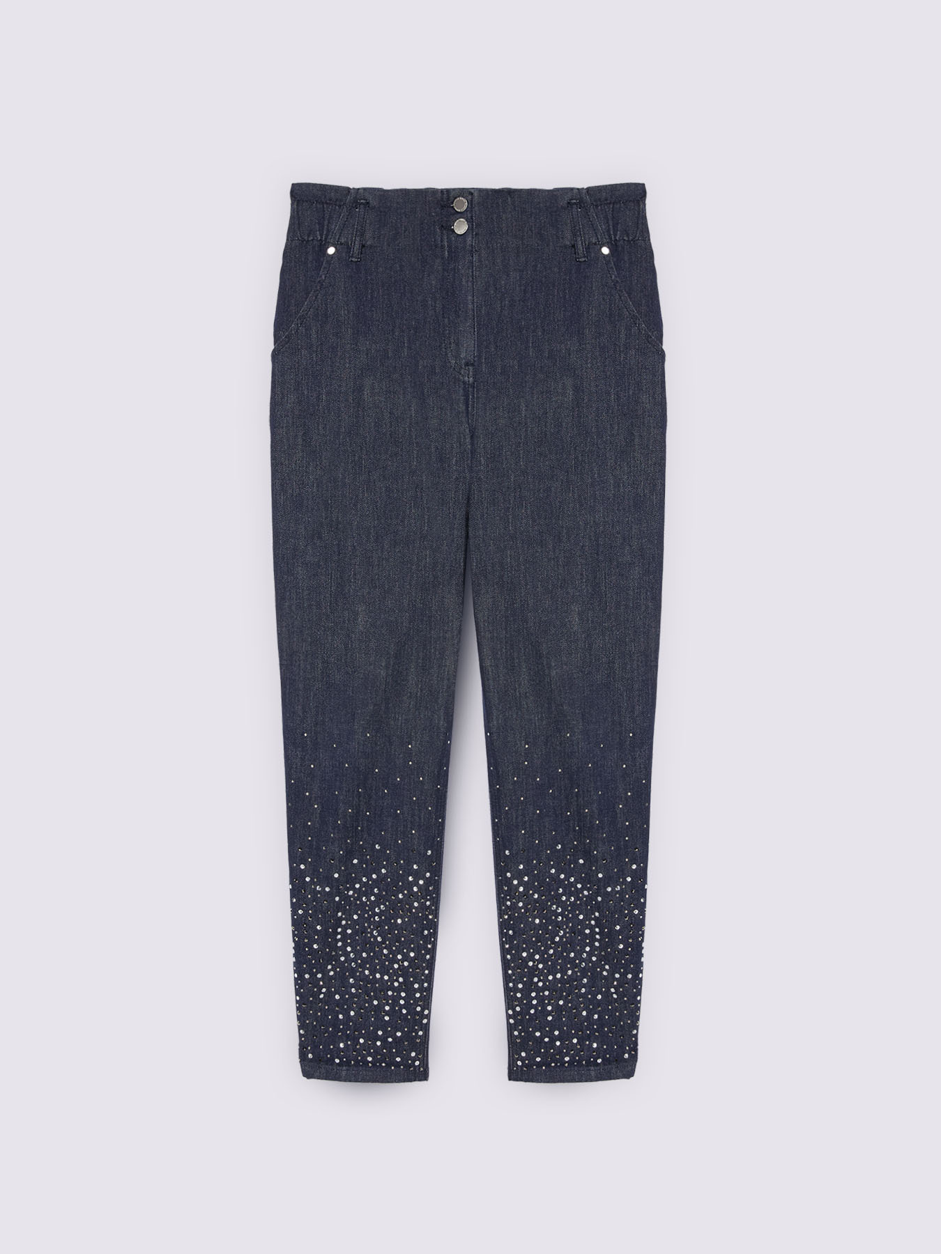 Ballon-Jeans mit leuchtenden Applikationen image number 4