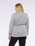 Houndstooth blazer with belt image number 1