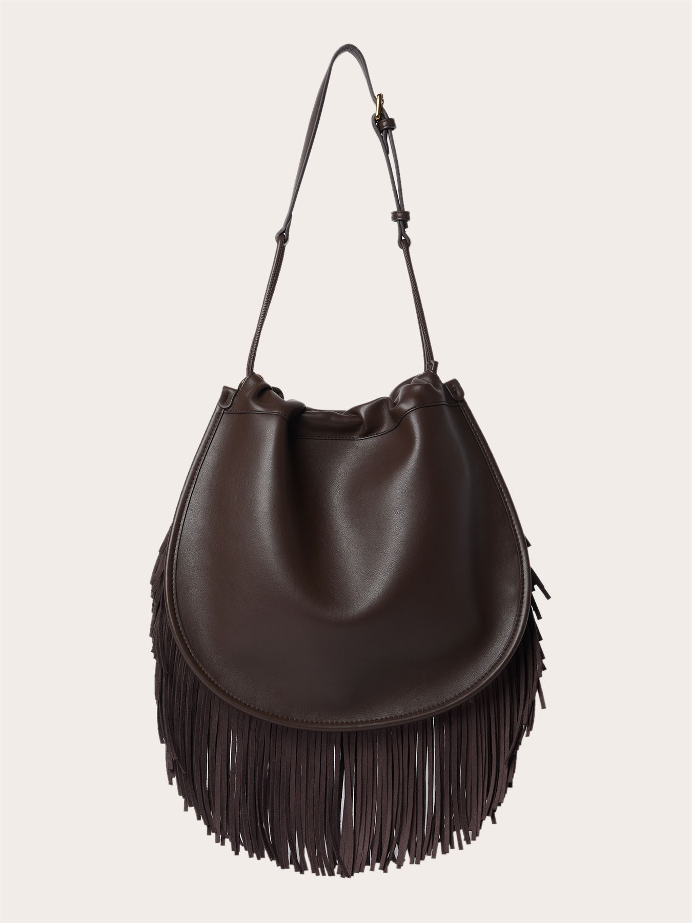 Bucket bag with fringes image number 2